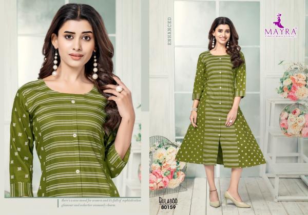 Mayra Gulaboo Rayon Exclusive Designer Kurti Collection